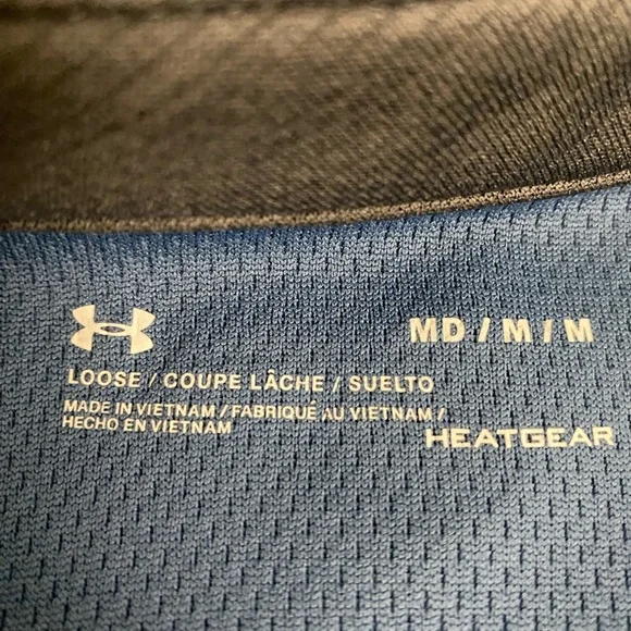 Under Armour Men's Blue Performance Polo - Picture 6 of 7